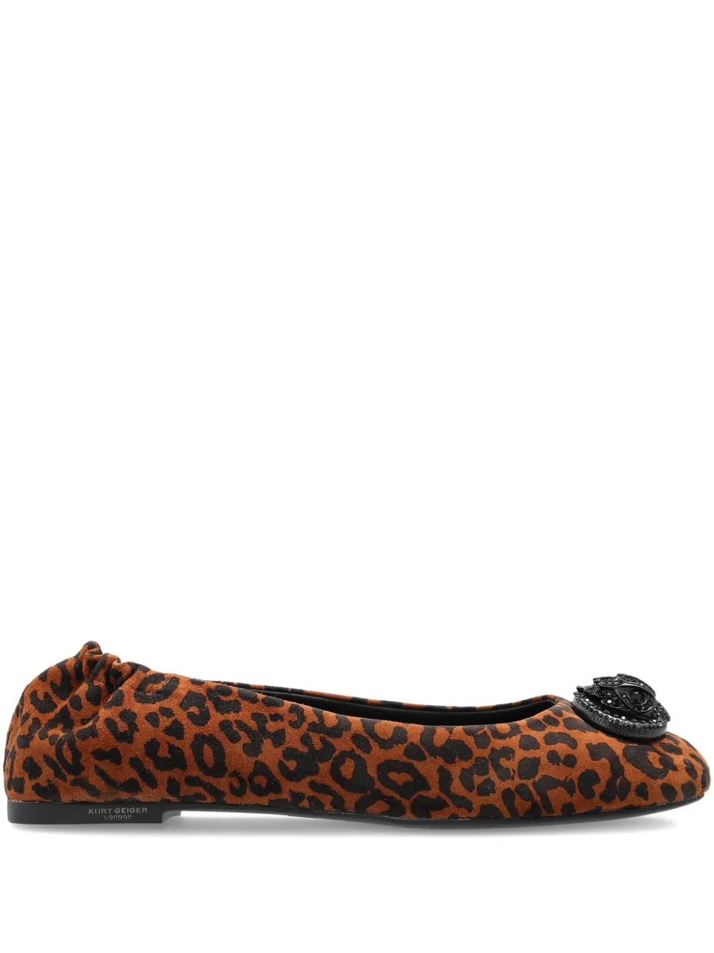 Kurt Geiger London Chelsea leopard-print ballet flats Bruin