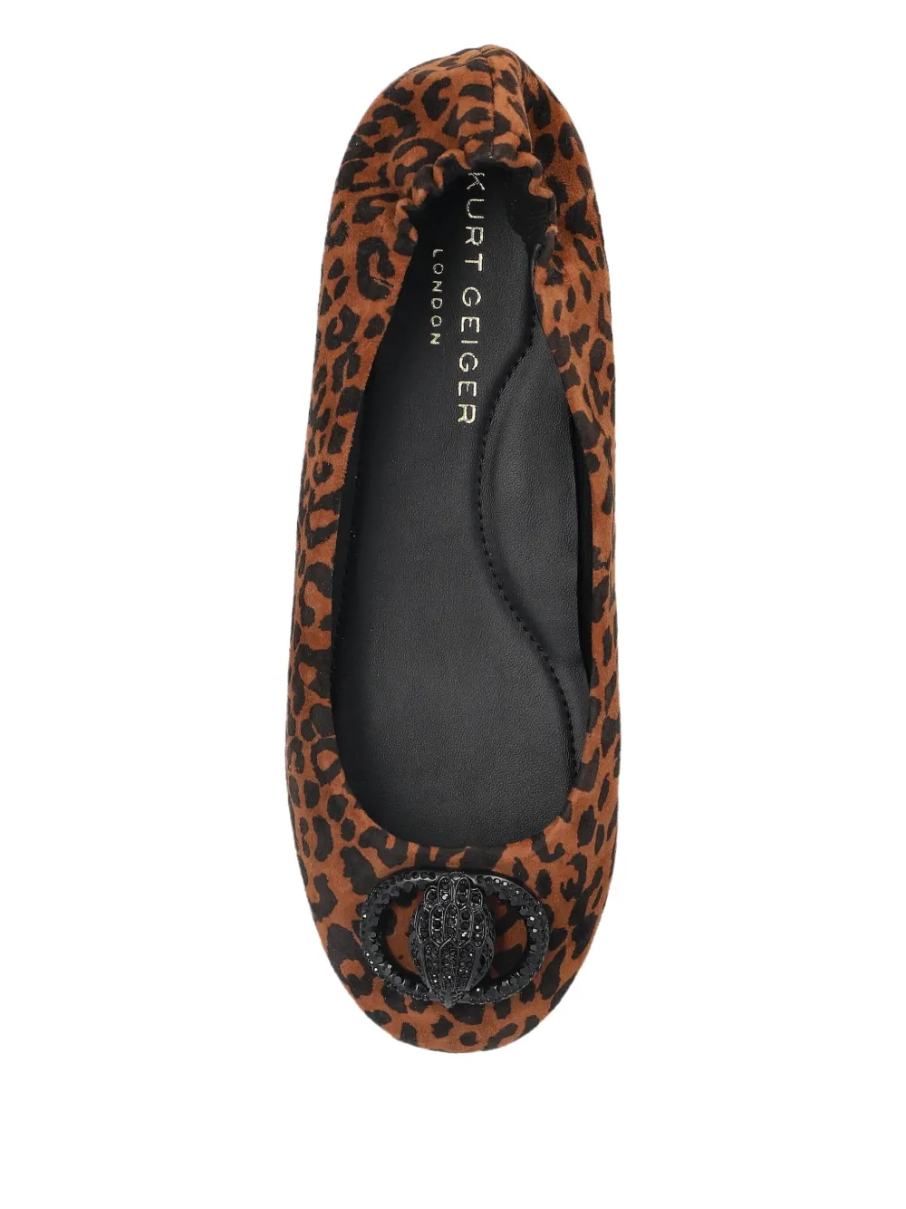 Kurt Geiger London Chelsea leopard-print ballet flats Bruin