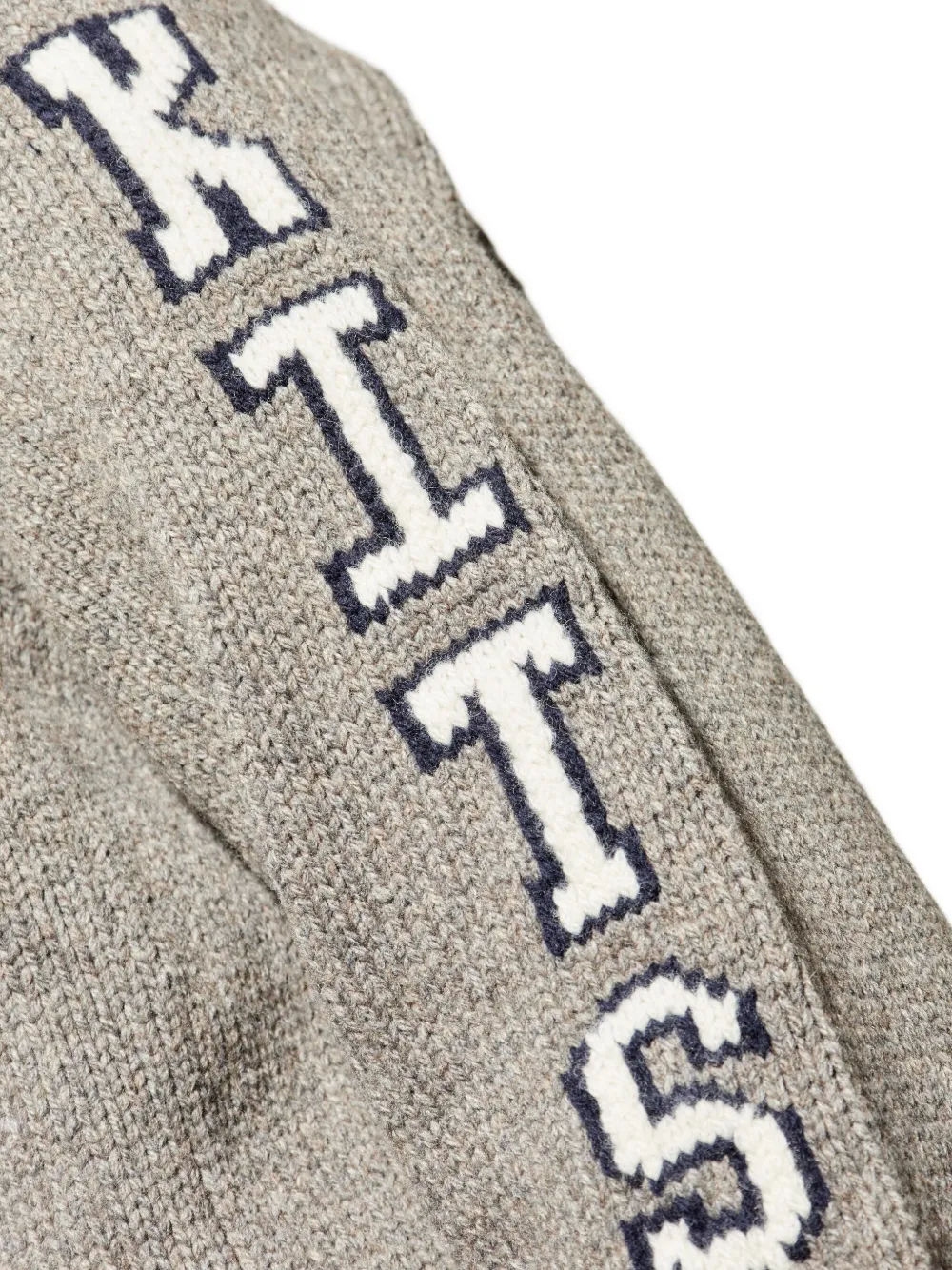 Maison Kitsuné Vest met rits Grijs