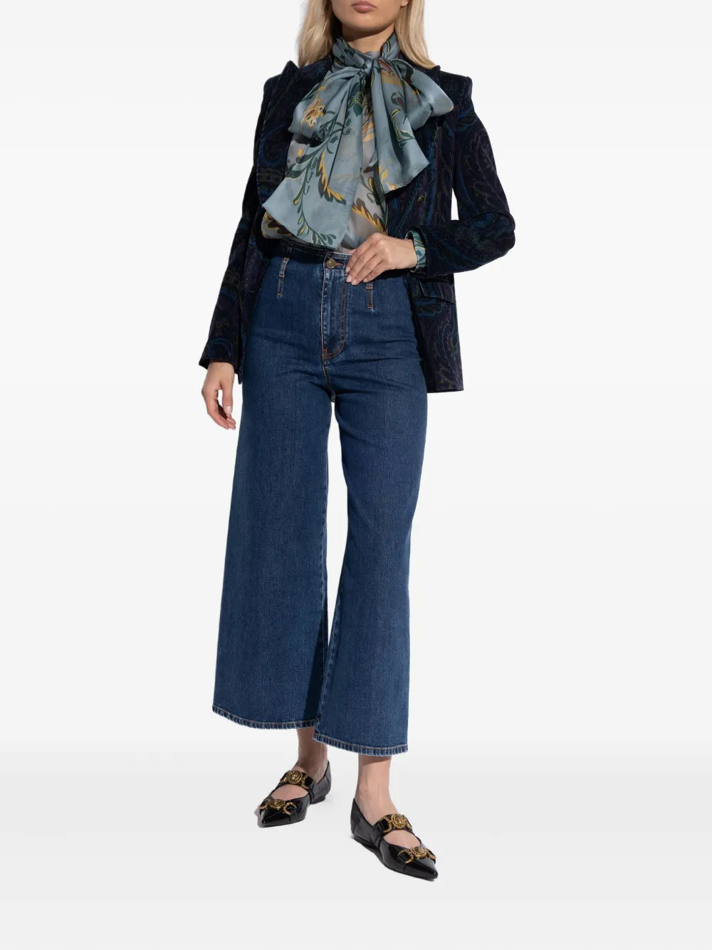 Kurt Geiger London Mansion leather ballet flats Zwart