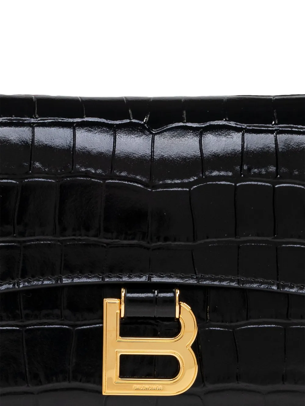 Balenciaga Hourglass handtas met kettinghengsel Zwart