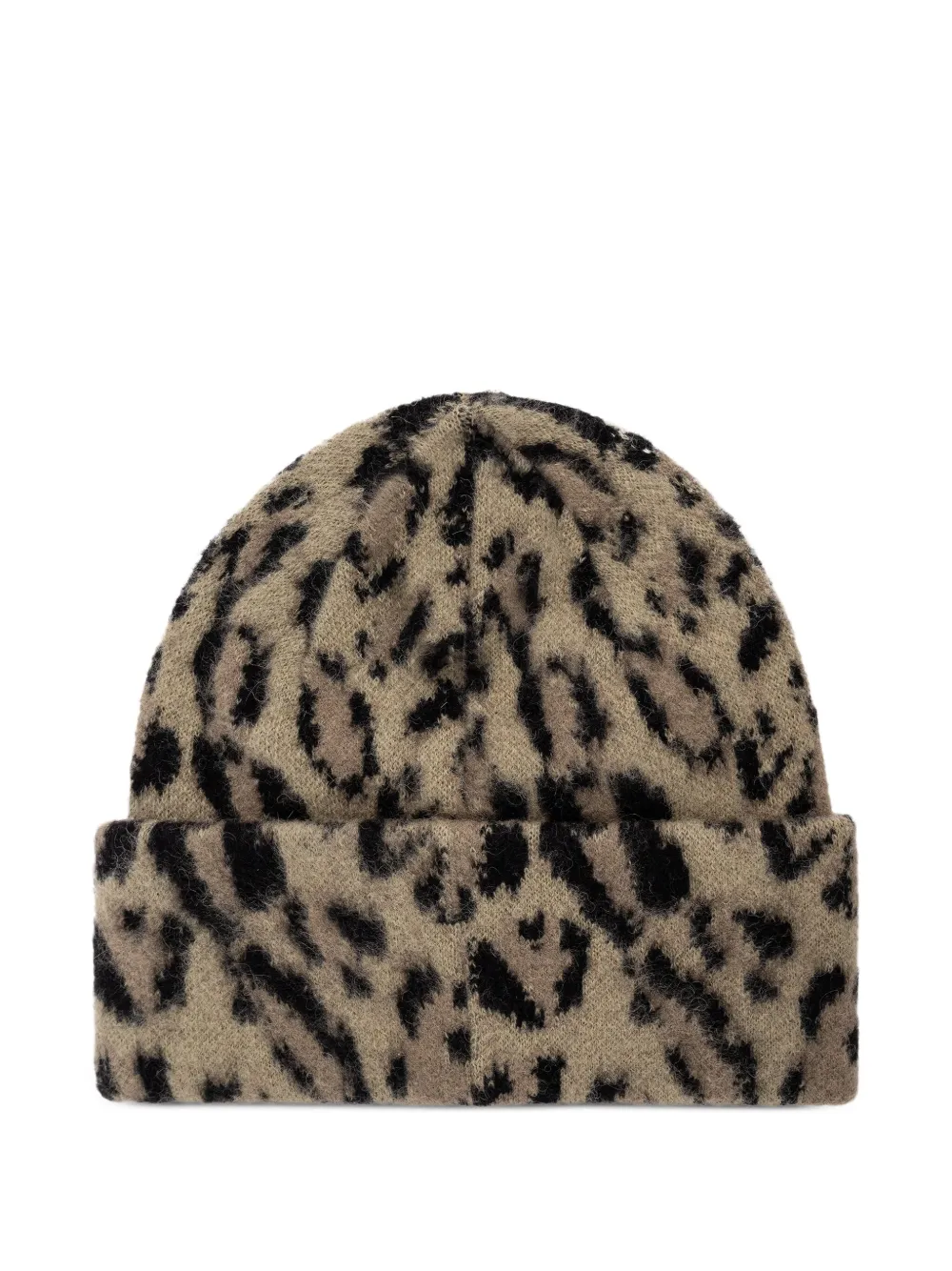 Coach leopard-print patch beanie hat | Image 2