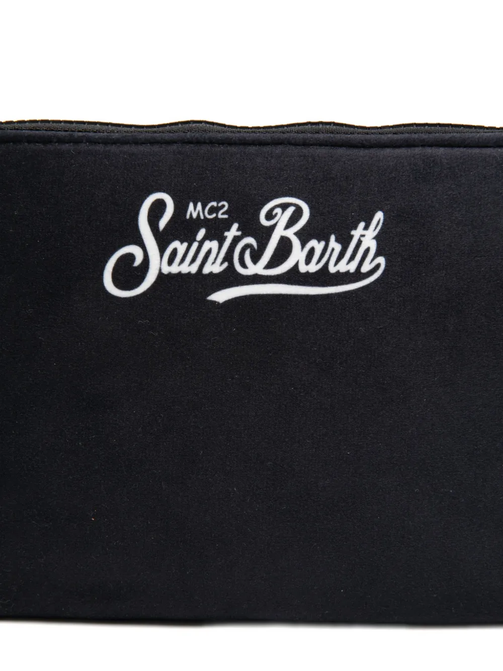 Mc2 Saint Barth Aline Clutch Bag In Black