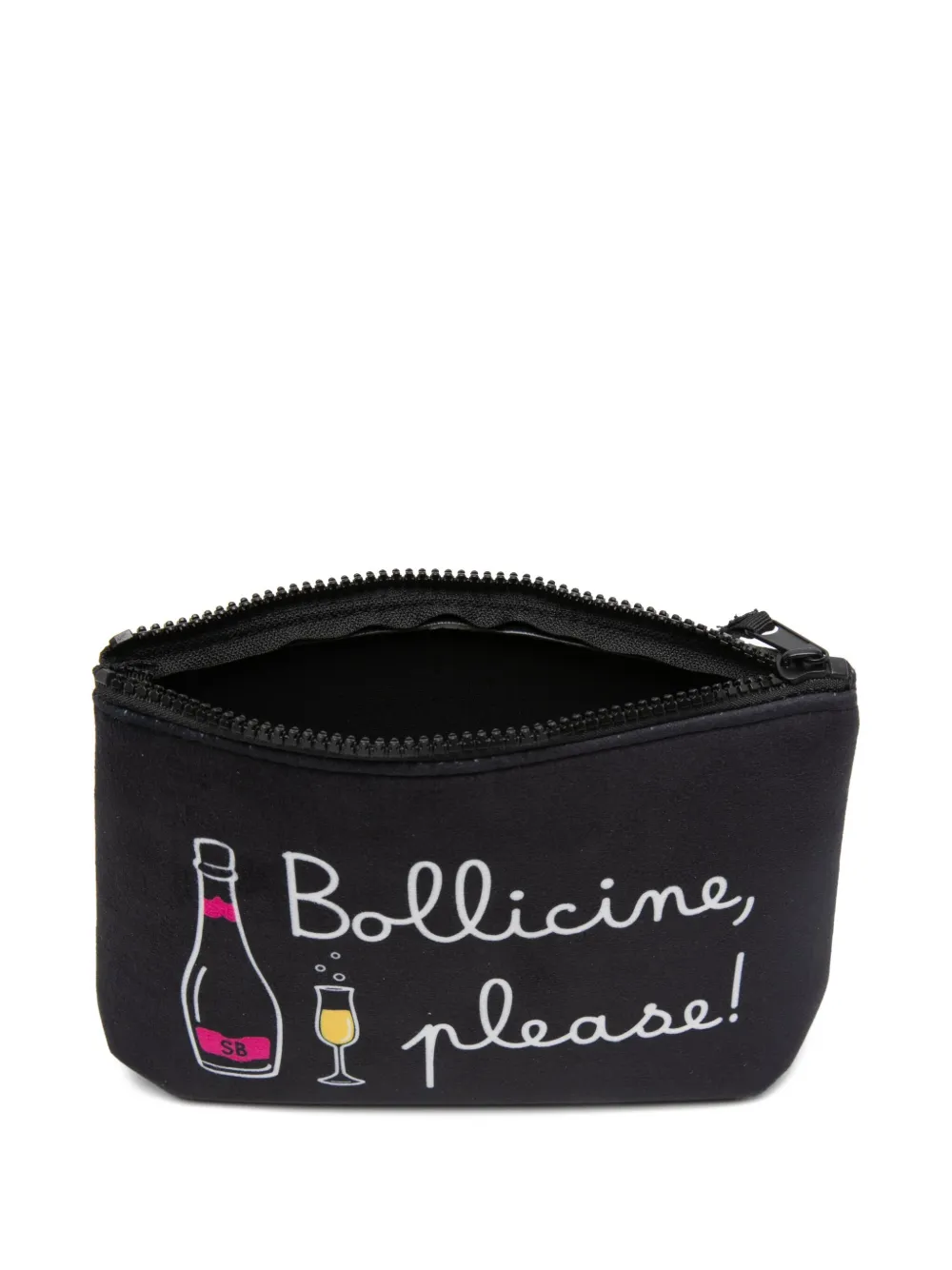 Mc2 Saint Barth Aline Clutch Bag In Black