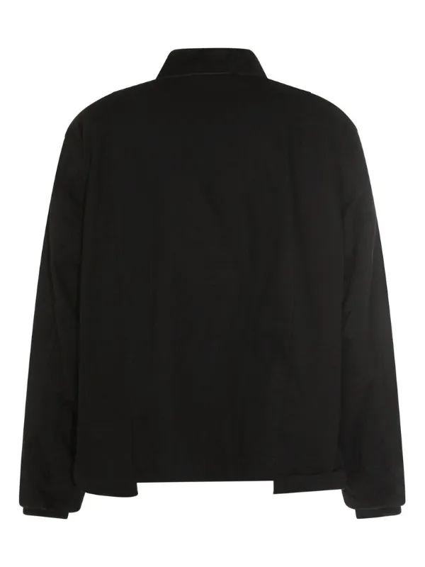 Carhartt WIP zip-up logo-patch Jacket | Black | FARFETCH