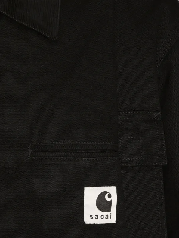 Carhartt WIP ロゴパッチ ジャケット | ブラック | FARFETCH JP