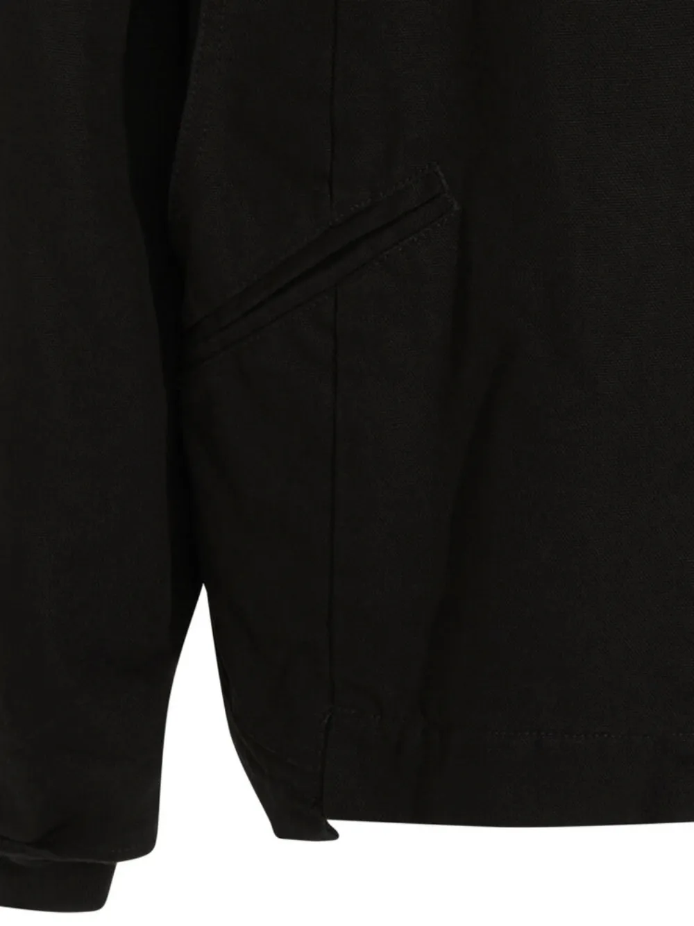 Carhartt WIP Jack met logopatch Zwart