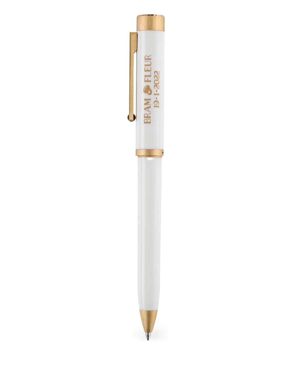 Montegrappa قلم حبر جاف 'داي زيرو' | أبيض | Image 1