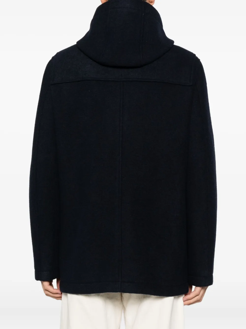 Manuel Ritz Jas met capuchon Blauw