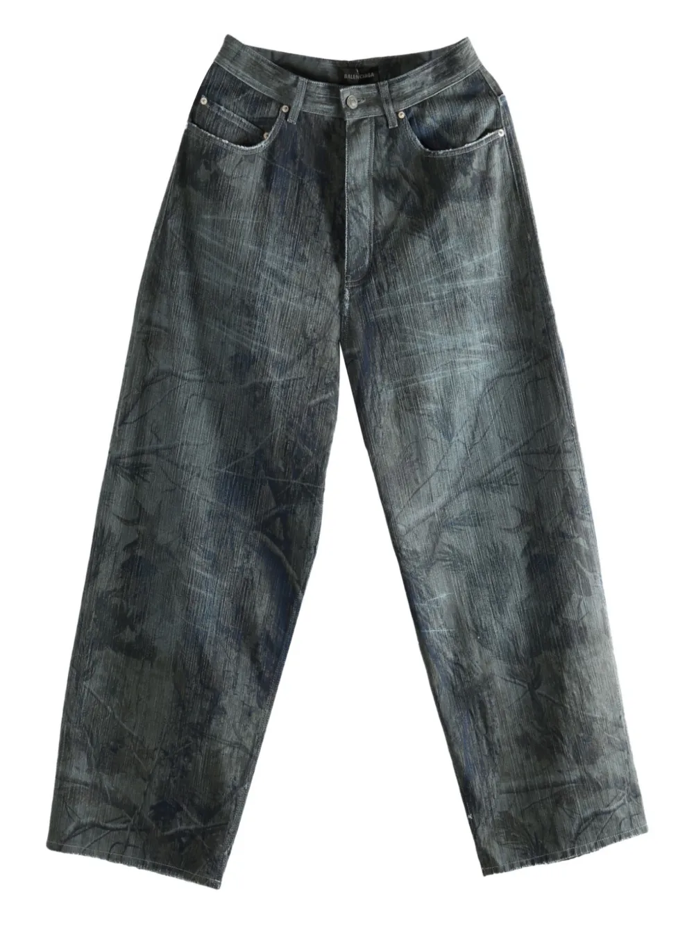 Balenciaga printed jeans | Brown | Image 1