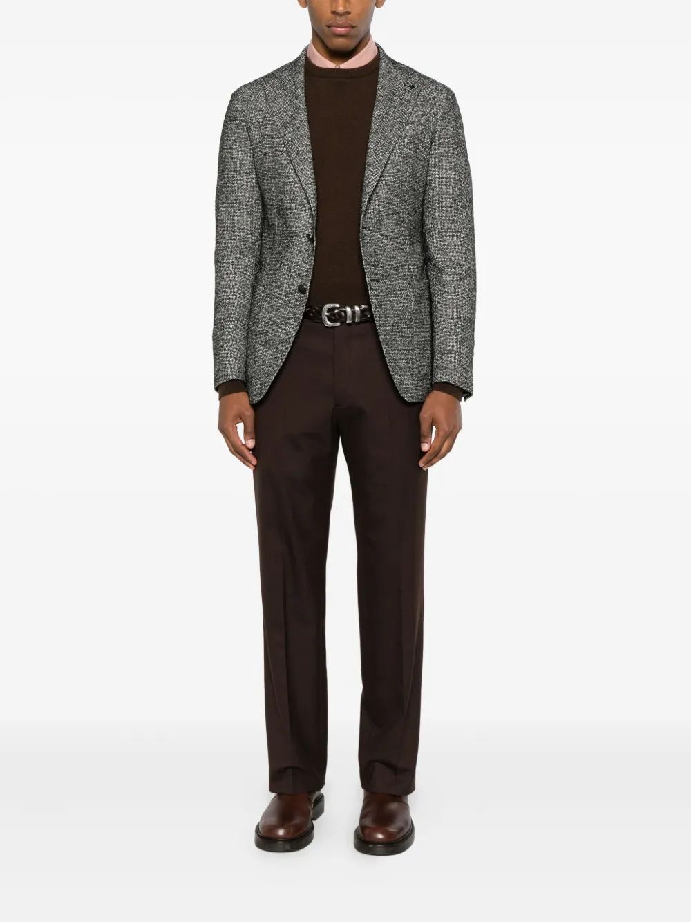 Tagliatore buttoned woven jacket | Blazers | Image 2