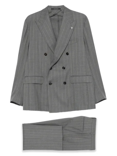Tagliatore 더블 브레스티드 스트라이프 수트