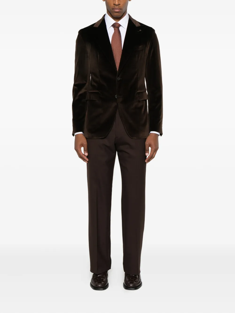 Tagliatore veste en velours à revers crantés | Vestes habillées & vestes de smoking | Image 2