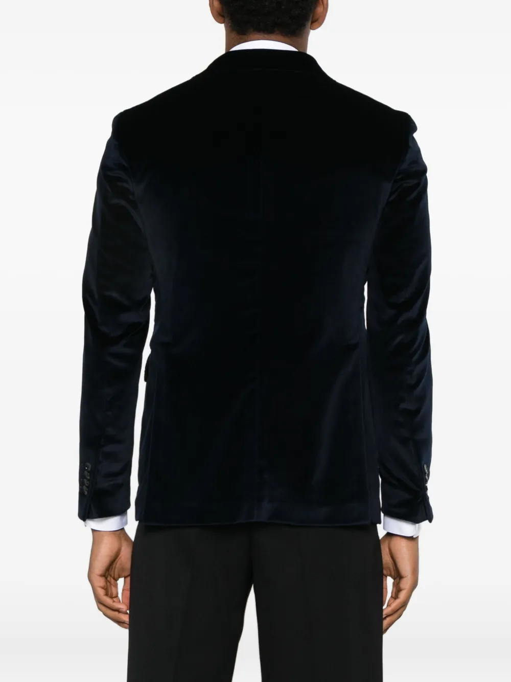 Tagliatore Pocket Blazer In Black