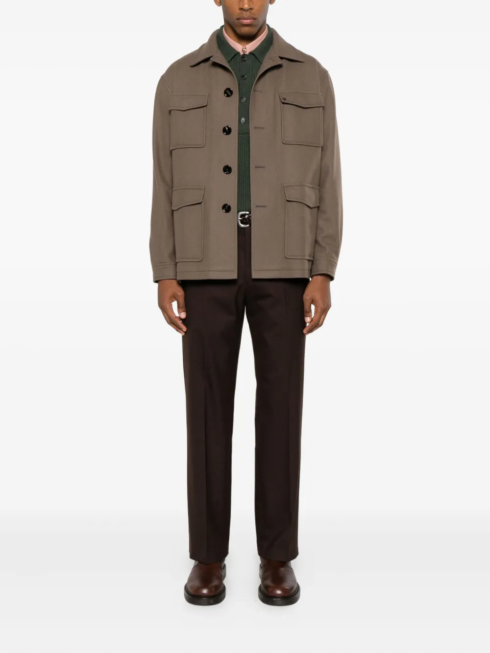 Tagliatore chemise Milton à poche poitrine | Surchemises | Image 2