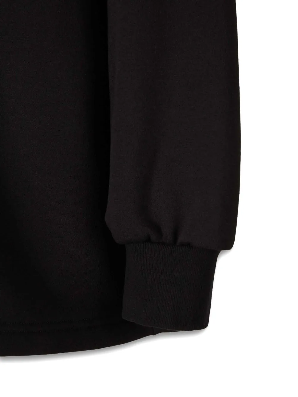 Darkpark Hooded Kangaroo Pocket Sweatshirt In Black