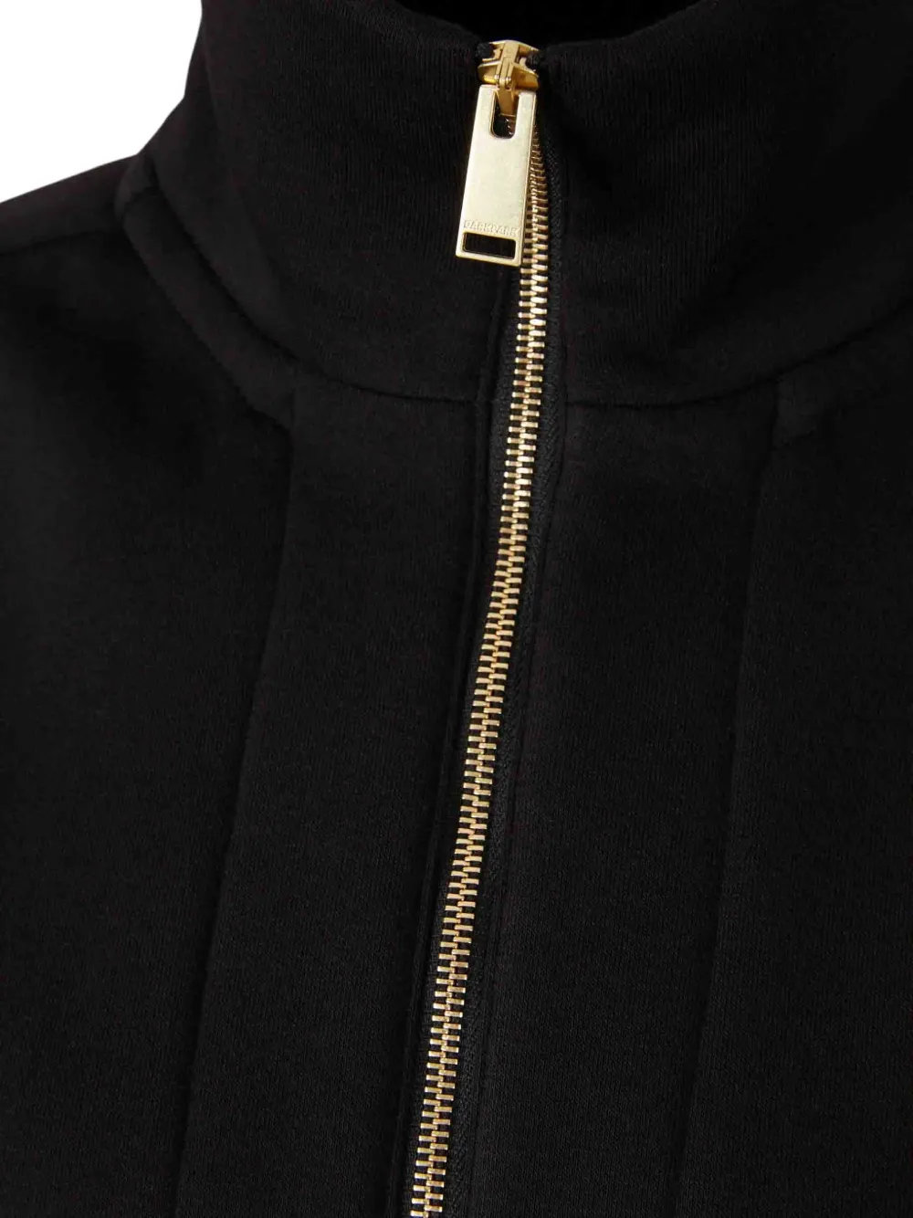 Darkpark Hooded Kangaroo Pocket Sweatshirt In Black