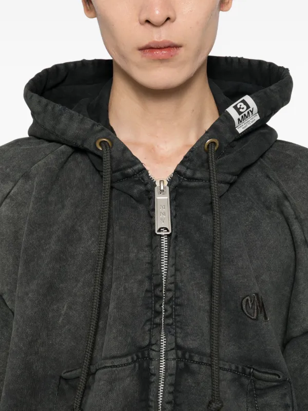 Maison MIHARA YASUHIRO ロゴ パーカー | グレー | FARFETCH JP