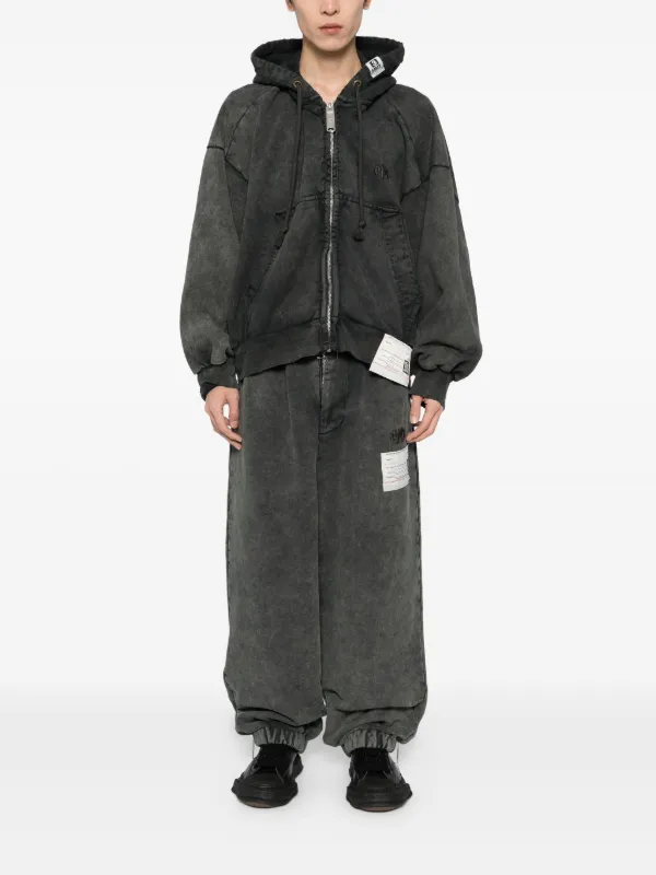 Maison MIHARA YASUHIRO ロゴ パーカー | グレー | FARFETCH JP