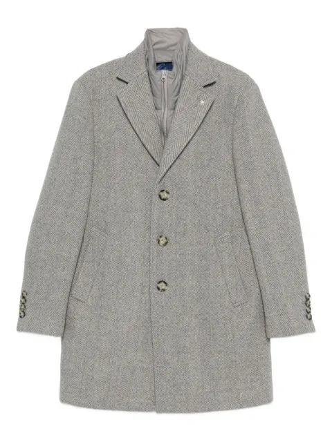 Manuel Ritz button herringbone coat