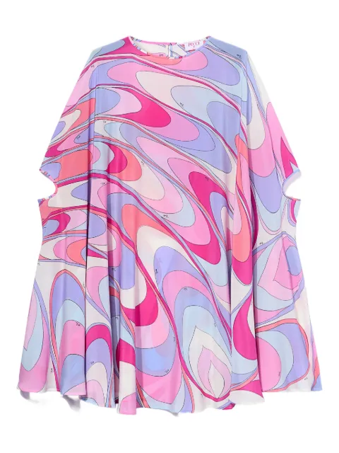PUCCI onde-print silk kaftan