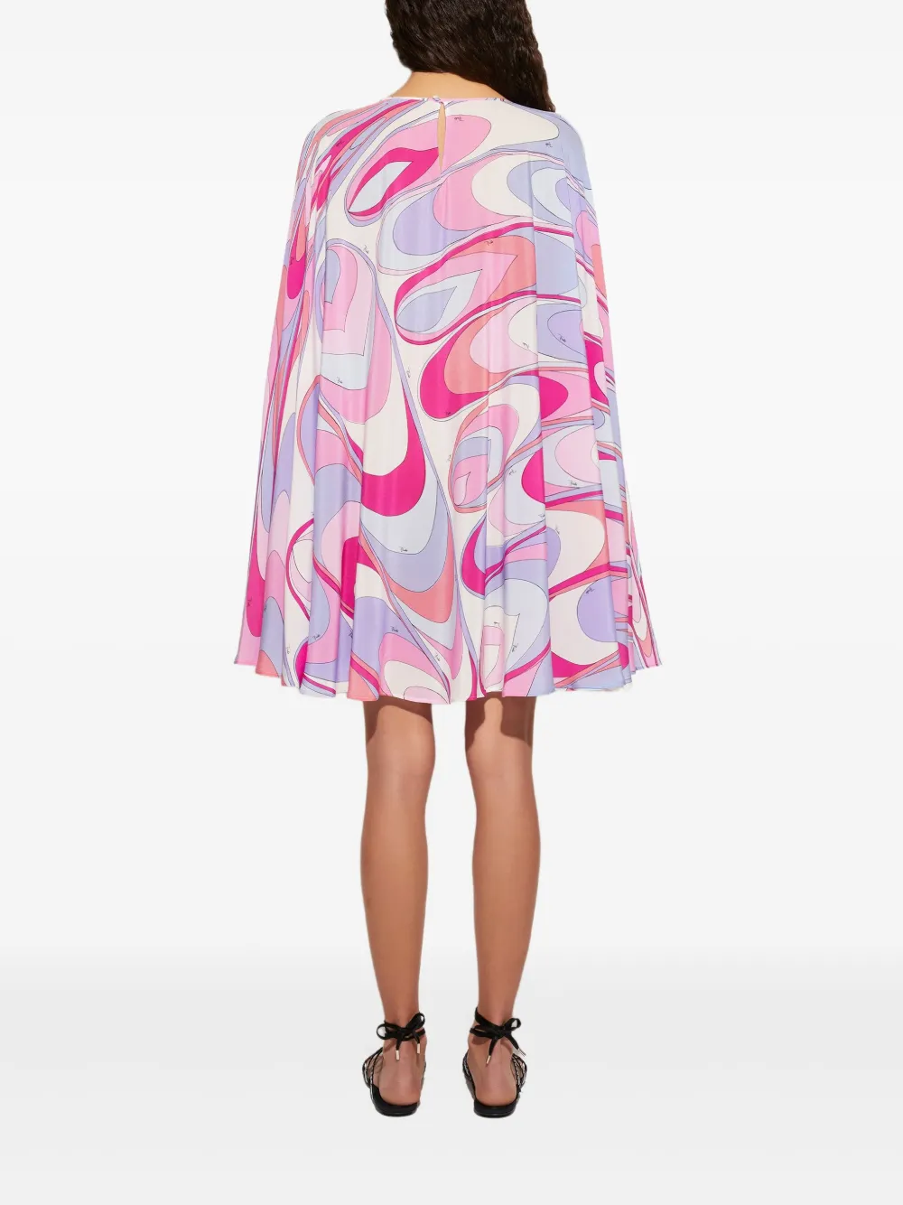 PUCCI Zijden tuniek met onde-print Roze