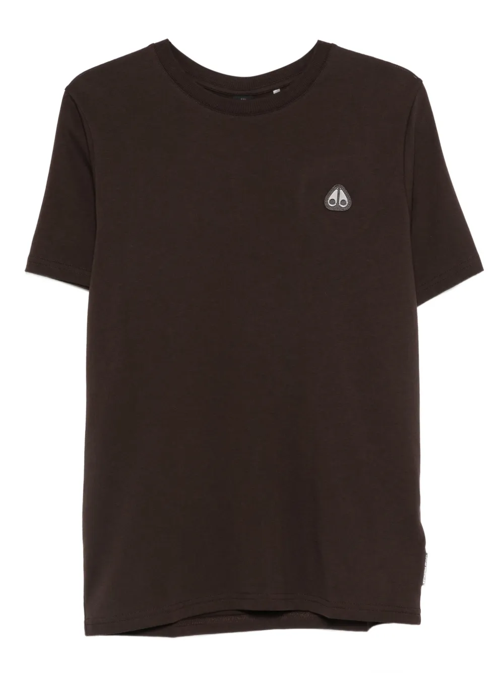Moose Knuckles camiseta con parche del logo | marrón | Image 1