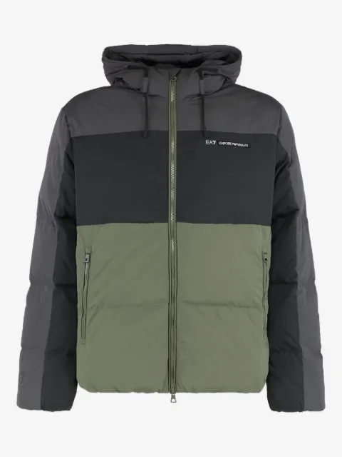 Ea7 Emporio Armani doudoune à design colour block