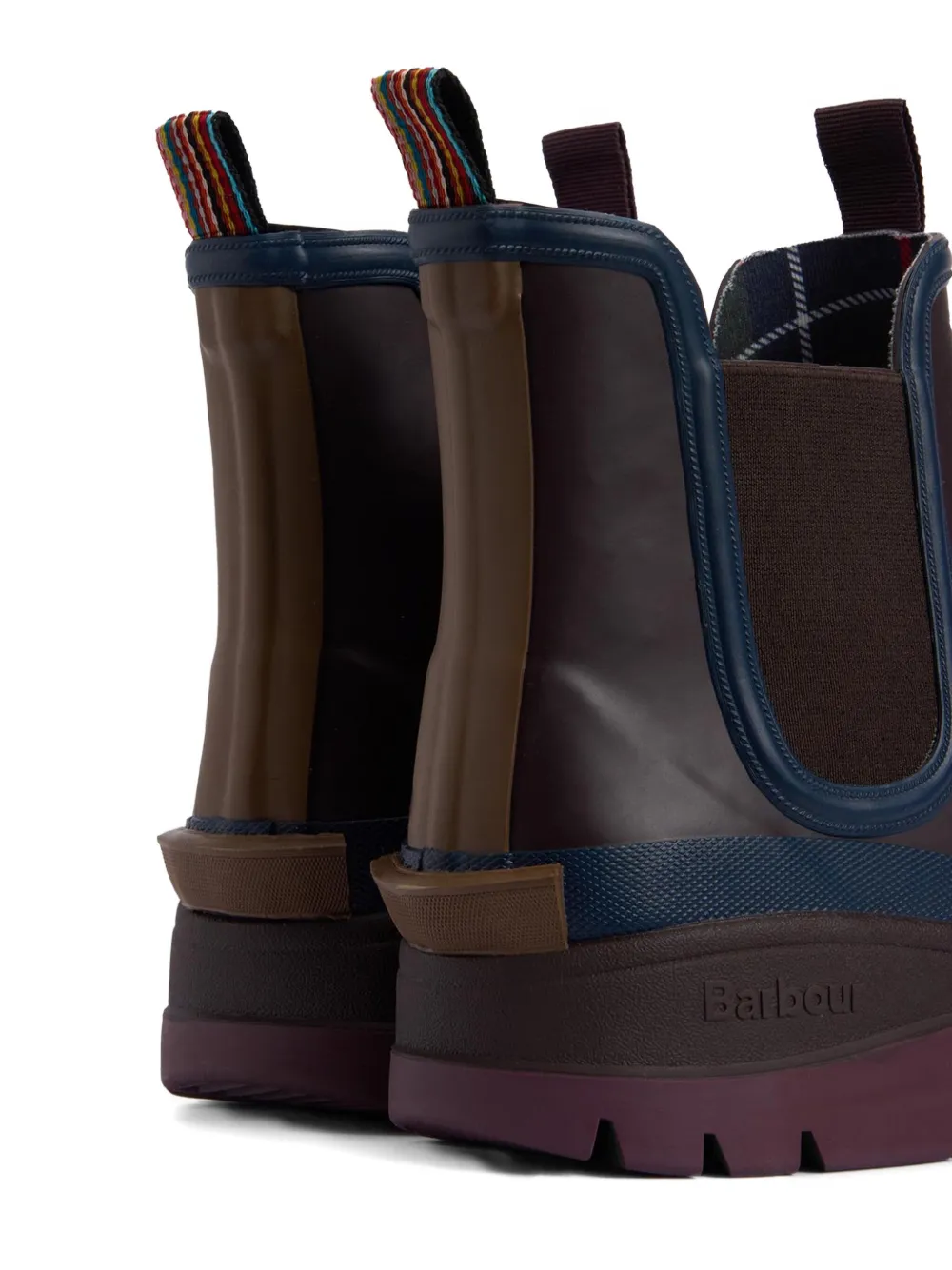 Barbour Viola laarzen met chunky zool Bruin