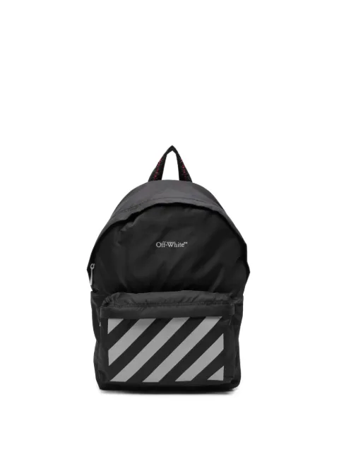 Off-White Kids striped backpack