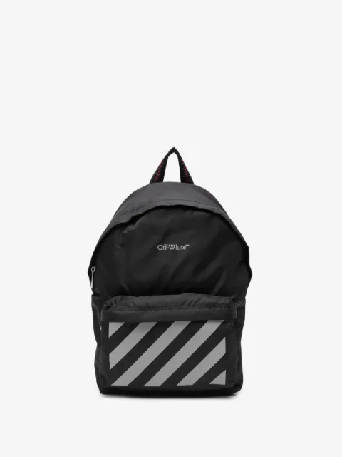 Off-White Kids striped backpack