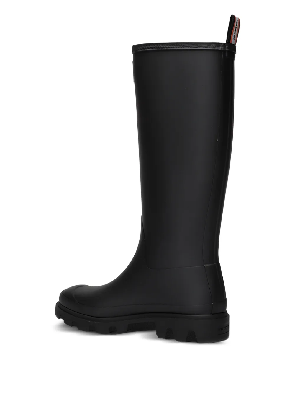 Hunter x Maison Kitsuné Downpour hoge regenlaarzen Zwart