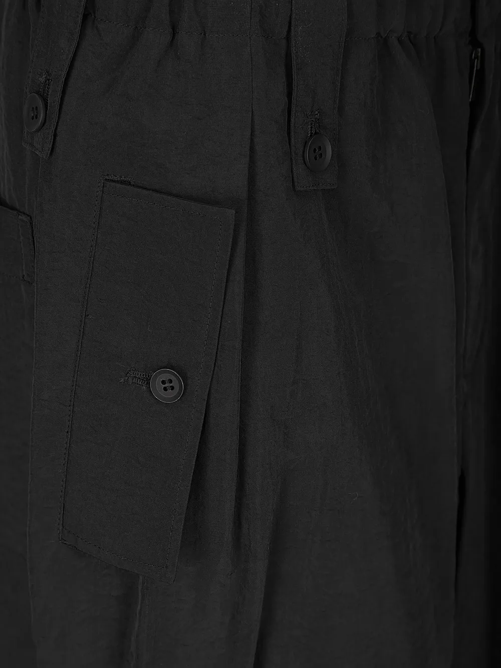 Yohji Yamamoto Pantaloni Flap In Blue