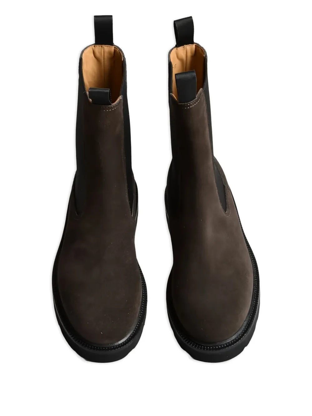 Henderson Baracco Suède laarzen met treklus Bruin