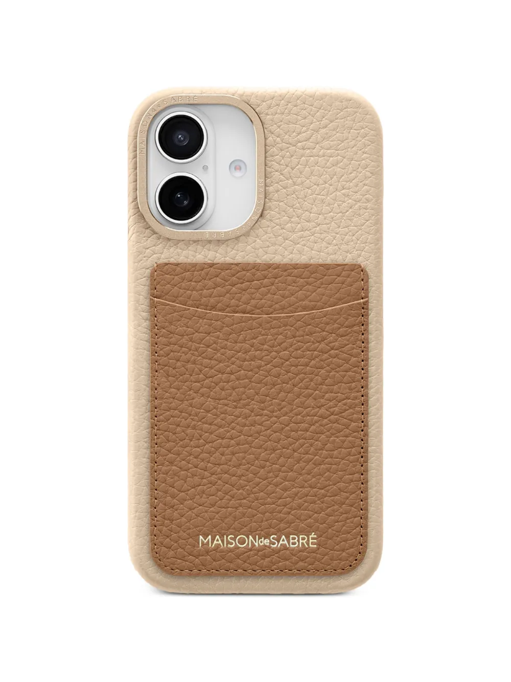 MAISON de SABRÉ Pouch per smartphone in pelle - Toni neutri