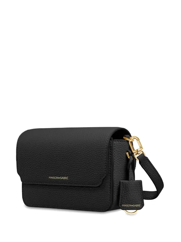 MAISON De SABRÉ レザーフラップバッグ ミニ | ブラック | FARFETCH JP