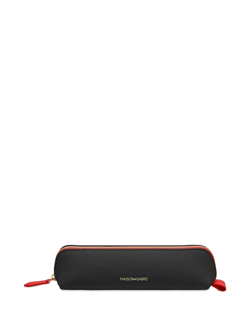 MAISON de SABRÉ rolled zip leather pencil case | Black | Image 1