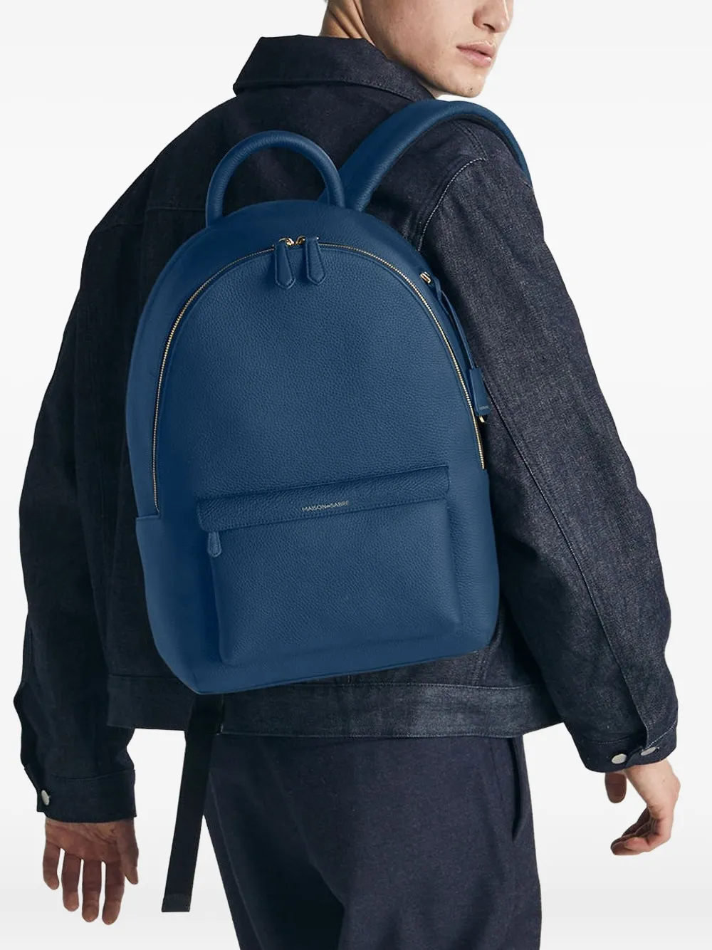 MAISON de SABRÉ zip leather backpack | Men | Image 2