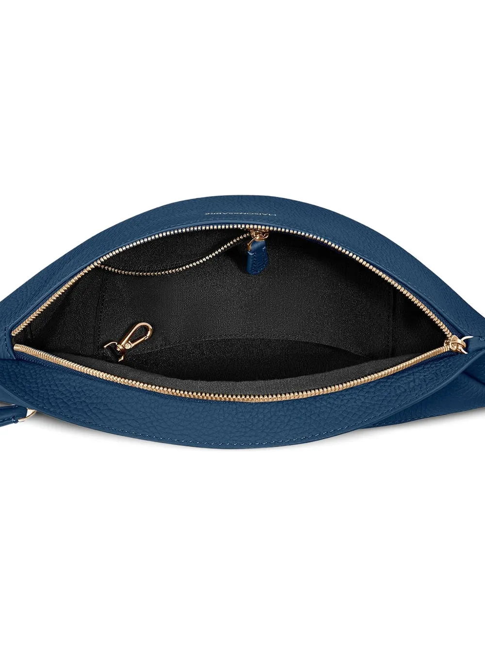 MAISON de SABRÉ Grote leren heuptas met rits Blauw