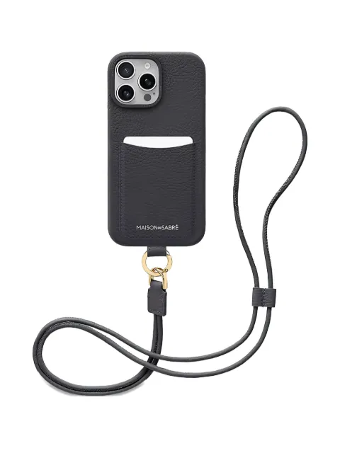 MAISON de SABRÉ card-slot iPhone 16 Pro case