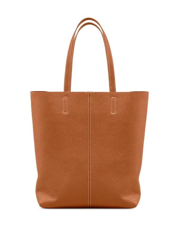 MAISON De SABRÉ Tall レザーソフトトート | ブラウン | FARFETCH JP