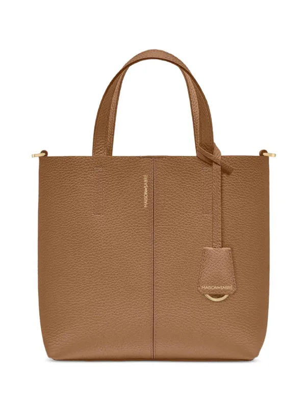 MAISON De SABRÉ Soft レザーハンドバッグ S | ブラウン | FARFETCH JP