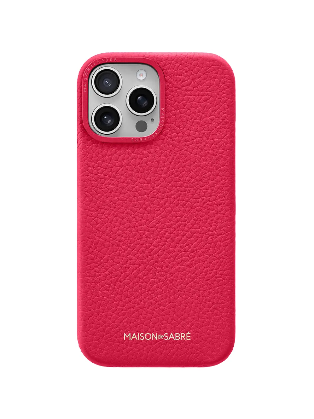 MAISON de SABRÉ Leather iPhone 16 Pro Max case