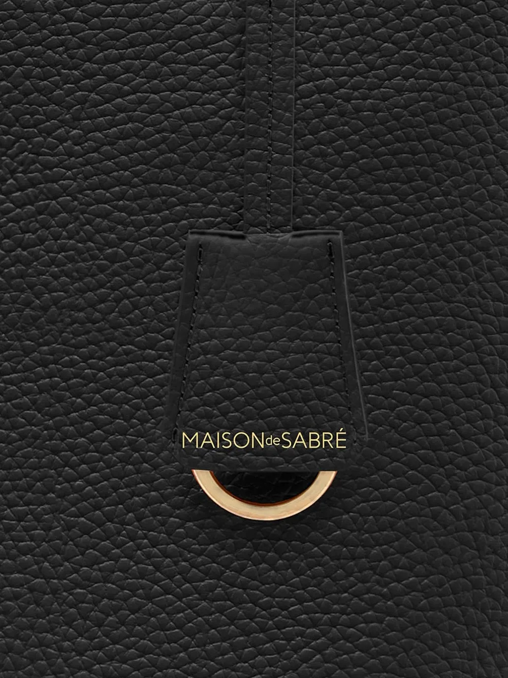 MAISON de SABRÉ Shopper van zacht leer Zwart