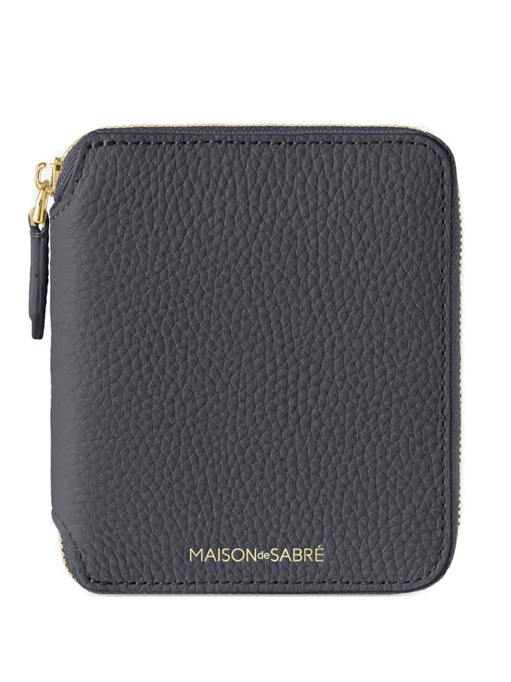 MAISON de SABRÉ zip leather wallet | Grey | Image 1