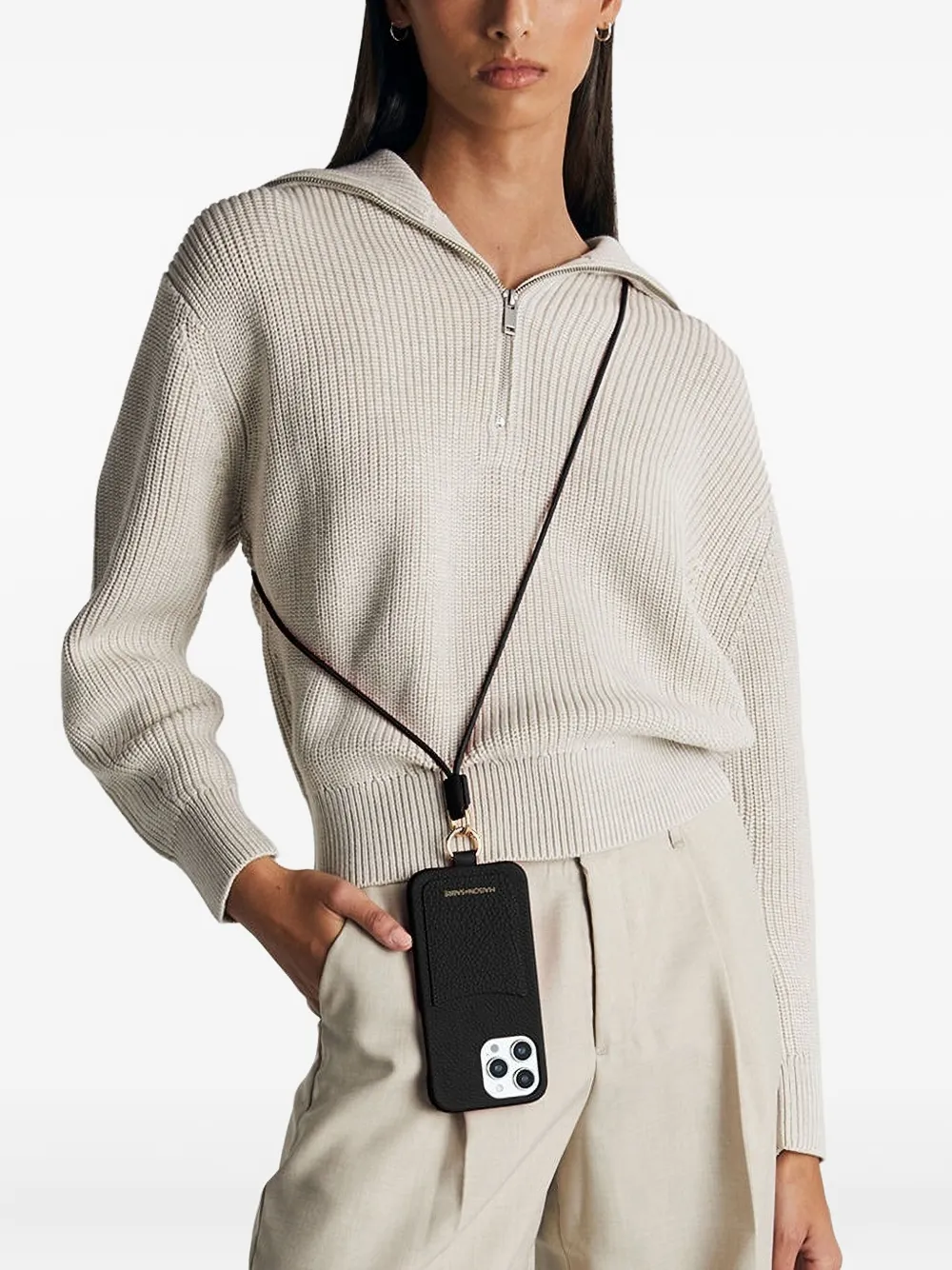 Maison De Sabre The Sling Iphone 14 Pro Max Case In Blue