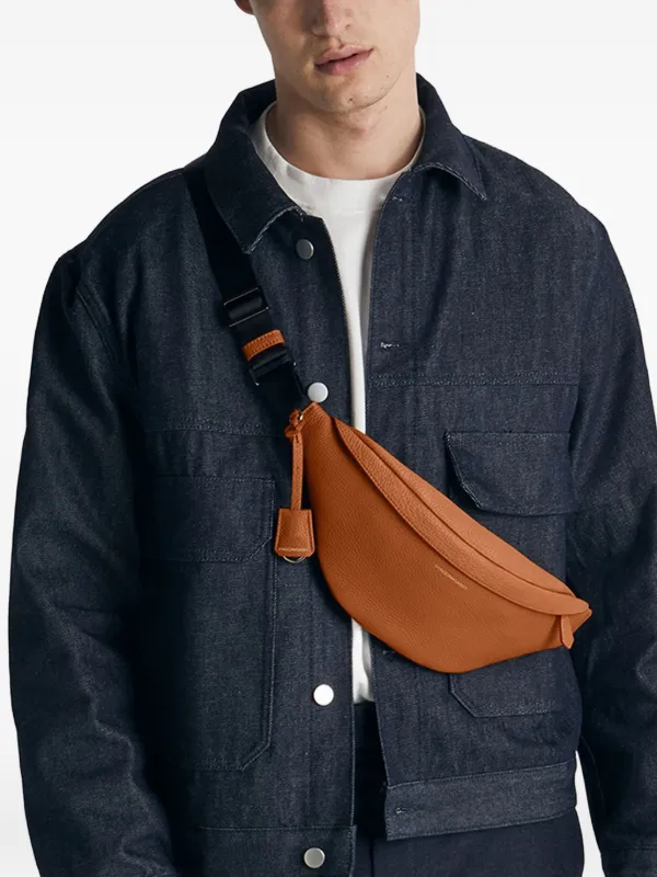 [ほぼ新品] MAISON de SABRÉ レザー スリングバッグ MAISON De SABRÉ レザースリングバッグ | ブラウン | FARFETCH JP