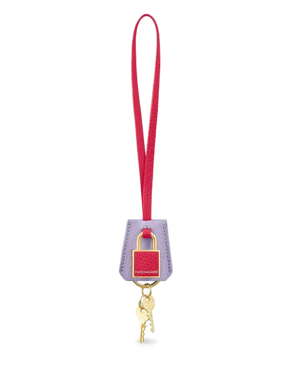 MAISON De SABRÉ The SABRÉMOJI™ パドロック チャーム | パープル