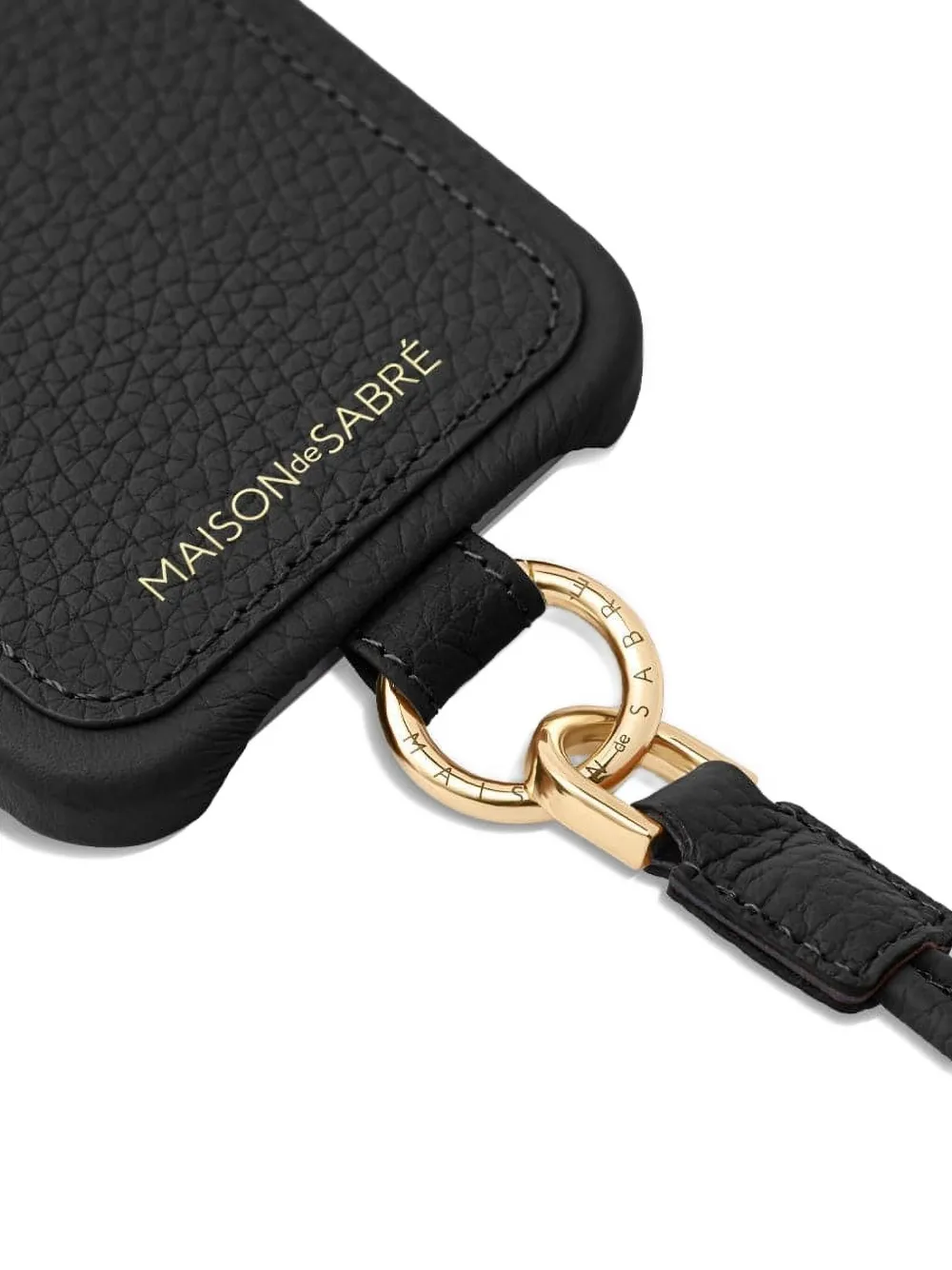 Maison De Sabre Iphone 15 Pro Max Rope Card Slot Phone Case In Blue