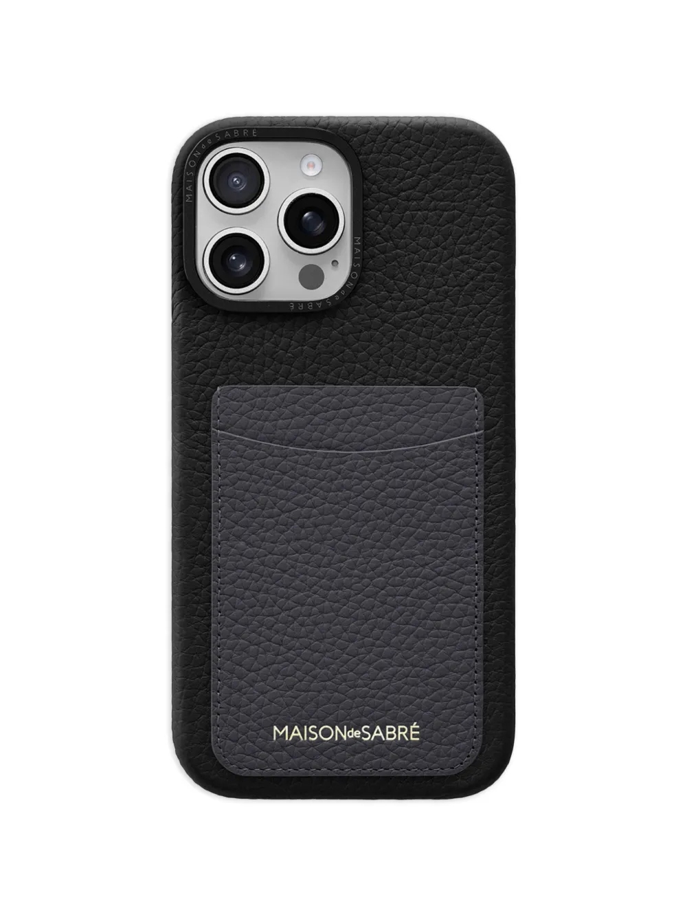MAISON de SABRÉ card phone case - Nero